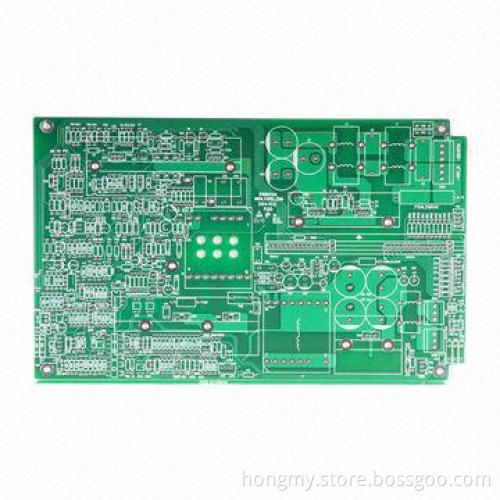 Double-layered Printed Circuit Board with Green Solder Mask and LF-HASL Surface Finish